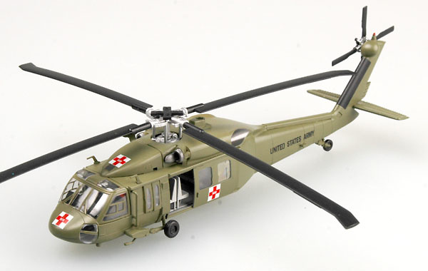 Helicóptero Augusta Bell UH60A, MedEvac, 1:72, Easy Model 