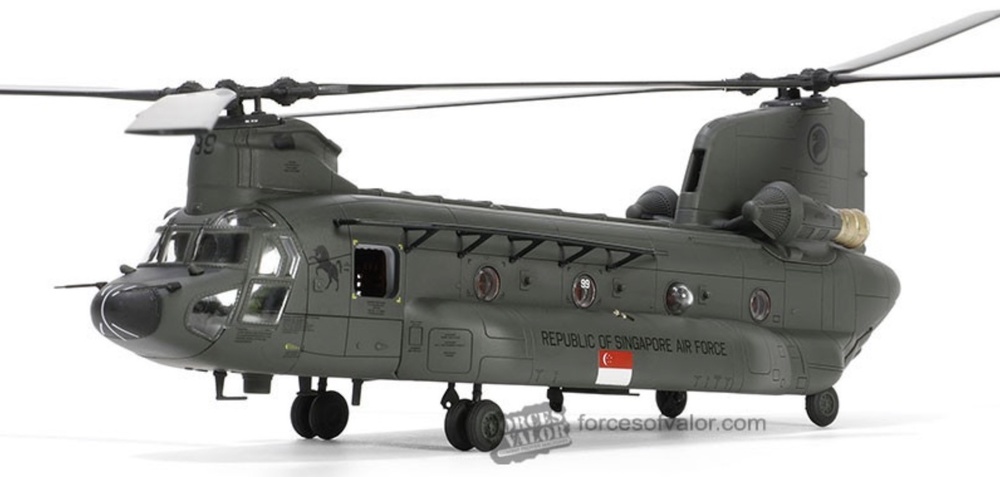 Helicóptero Boeing CH-47SD Chinook, Fuerza Aérea de la Rep. de Singapur, 1:72, Forces of Valor 