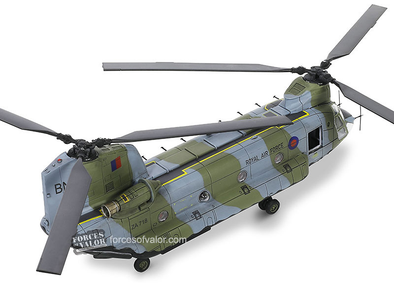 Helicóptero Boeing Chinook HC1 MK1, RAF, Islas Malvinas, 1982, 1:72, Forces of Valor 