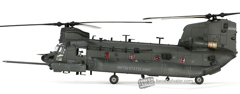 Helicóptero Boeing MH-47G Chinook, US Army, 160th SOAR 'Night Stalkers', 2014, 1:72, Forces of Valor 