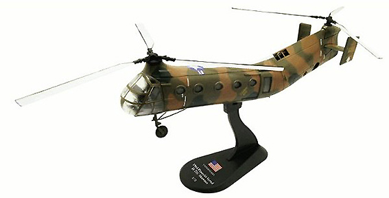 Helicóptero Piasecki H-21 Workhorse/Shawnee, EEUU, 1:72, Amercom 