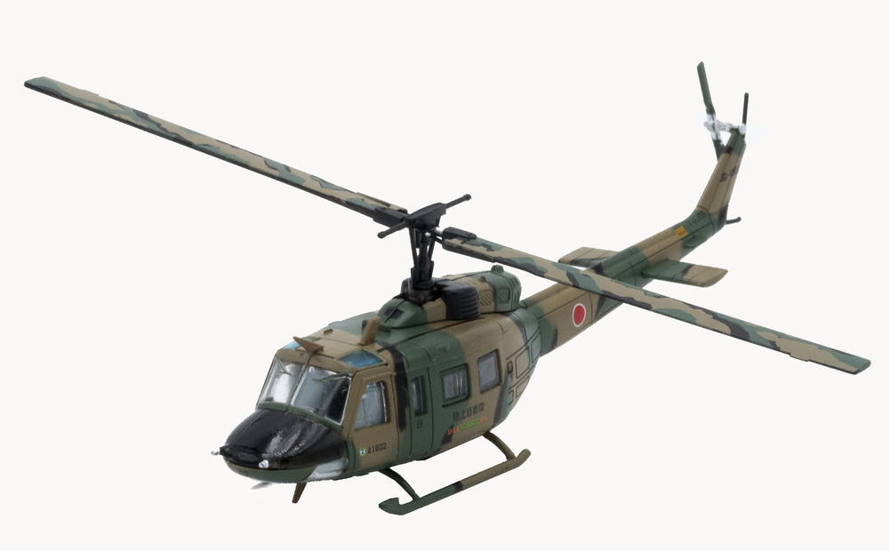 Helicóptero UH-1J Iroquois (Huey), JGSDF, Japón, 1:100, DeAgostini 