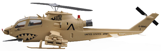 Helicopter AH-1F,