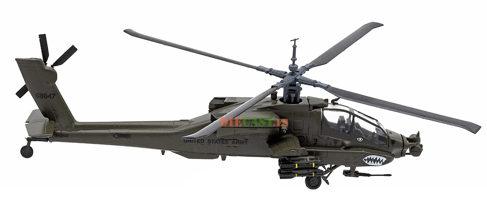 ? helicopter Macdonnell Douglas Ah64A Apache 1:72 diecast Altaya 