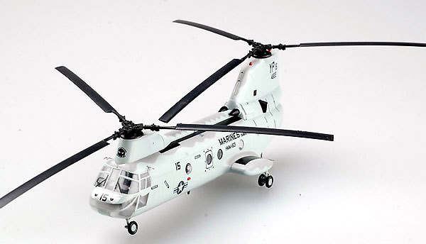 Helicopter CH-46E, Marines, Seaknight, 1:72, Easy Model 