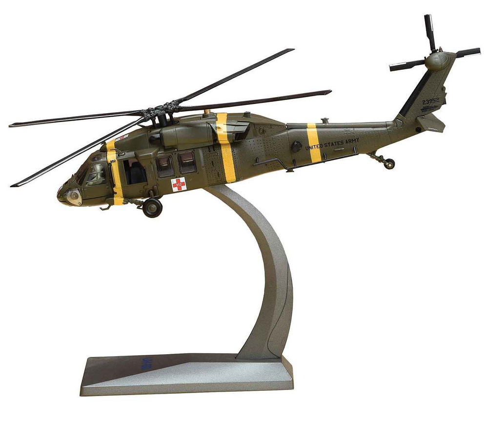 Helicopter Sikorsky UH-60M MEDEVAC Black Hawk Helicopter, 377th Medical Company, South Korea, April, 2007, 1:72, Air Force One 