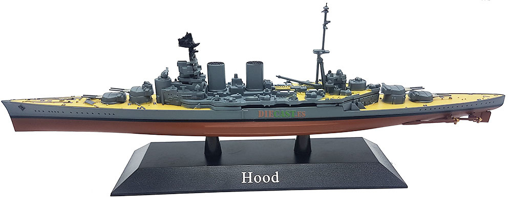Hood Battle Cruiser, British Royal Navy, 1920, 1: 1250, DeAgostini. 