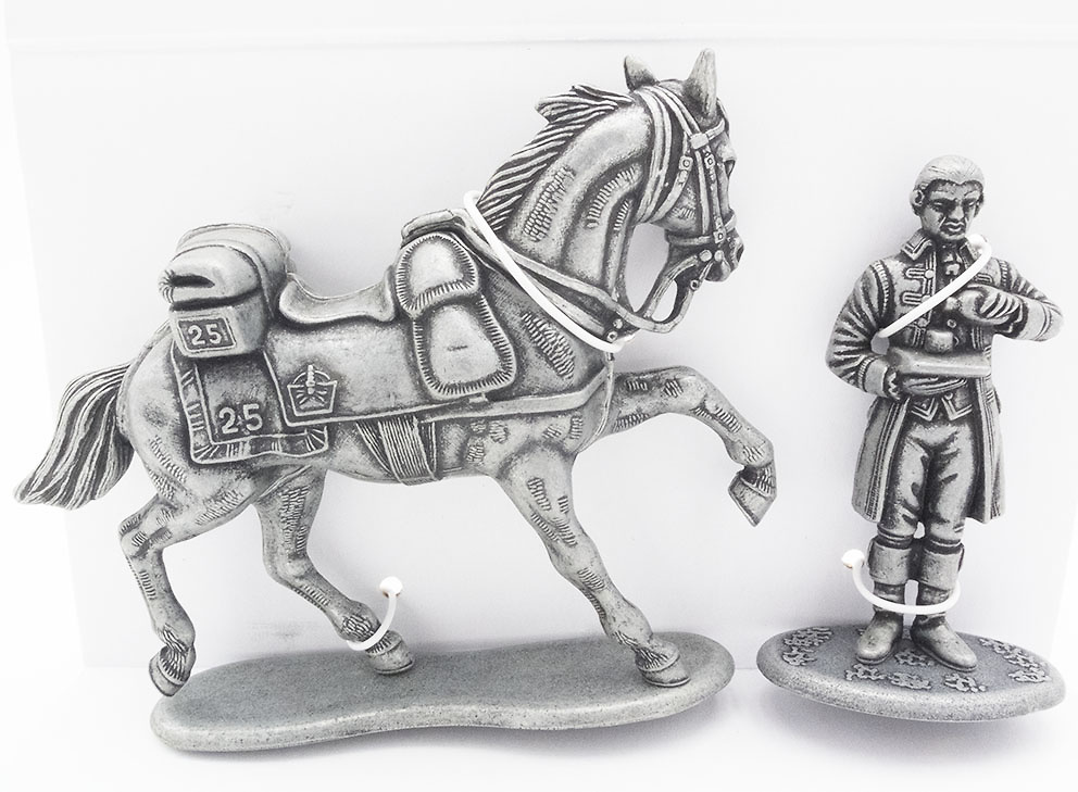 Horse of the Sergeant of the 25th Line Dragons Regiment, House Helper of the Imperial Houses, 1:24, Atlas Editions 