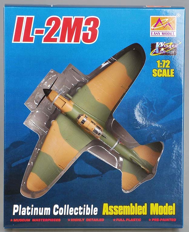 Ilyushin IL-2M3, White 1, 1:72, Easy Model 