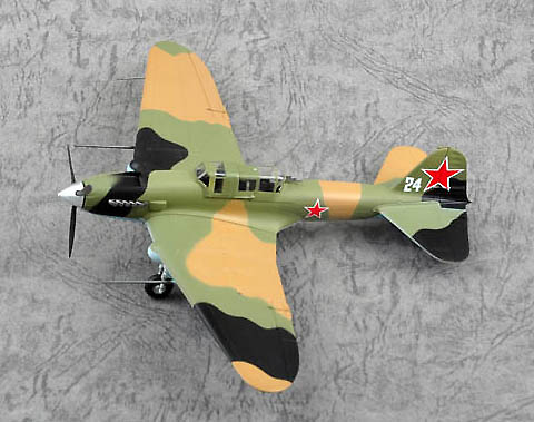 Ilyushin IL-2M3, White 24, Soviet Air Force, 1:72, Easy Model 