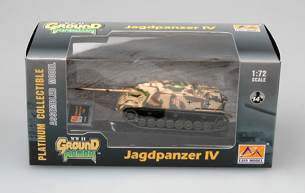 La segunda guerra mundial Jagdpanzer IV Sturmgeschutz frente oriental otoño de 1944 1/72 TANQUE EASY MODEL 
