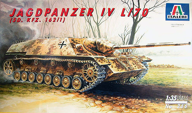 Jagdpanzer IV, L/70, Sd. Kfz. 162/1, 1:35, Italeri 