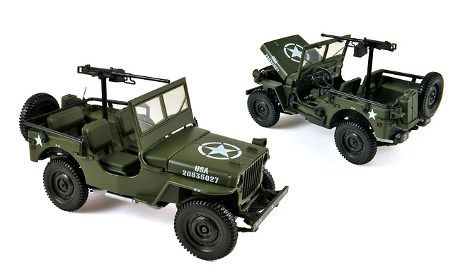 Jeep Army, 1942, 1:18, Norev 