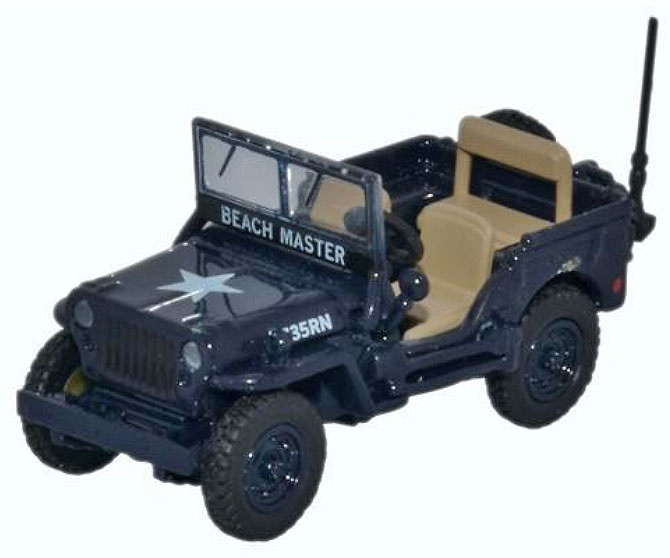 Jeep Willys MB, Royal Navy, 1945, 1:76, Oxford 