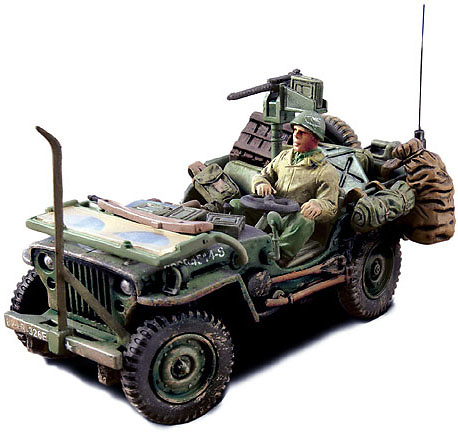Jeep® Willys®, Normandy, 1944, 1:32, Forces of Valor 
