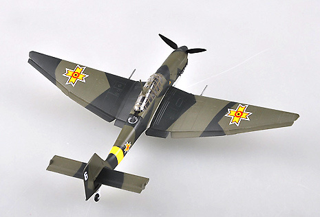 Junkers JU87D-3 Stuka rumano, 1943, 1:72, Easy Model 