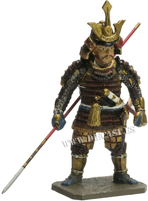 Kikkawa Motoharu, 1530-1586, Samurai, 1:30, Del Prado 