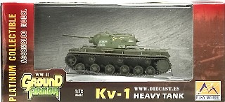 Kv-1, URSS, 1942,1:72, Easy Model 