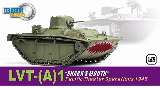 LVT-(A)1, Pacific Theater Operation 1945, 1:72, Dragon Armor 