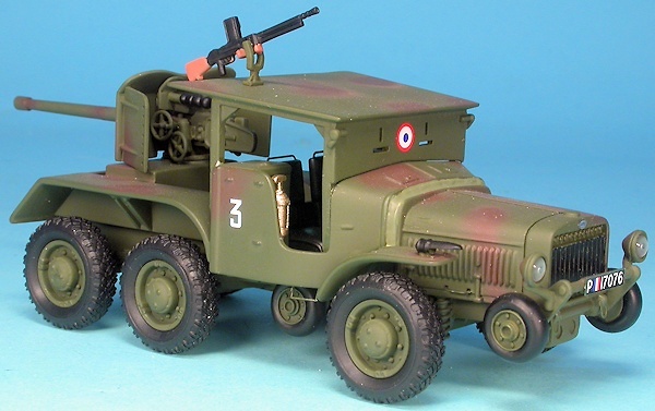Laffly W15 TCC, vehículo caza carros, Francia, 2ª Guerra Mundial, 1:48, Gasoline 