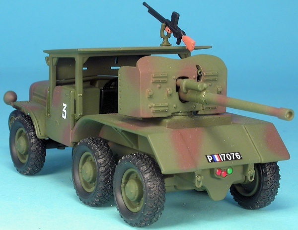 Laffly W15 TCC, vehículo caza carros, Francia, 2ª Guerra Mundial, 1:48, Gasoline 