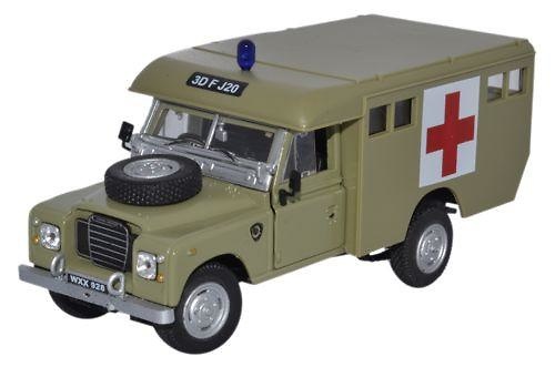 Land Rover 109 Series III, Military Ambulance, 1:43, Oxford 