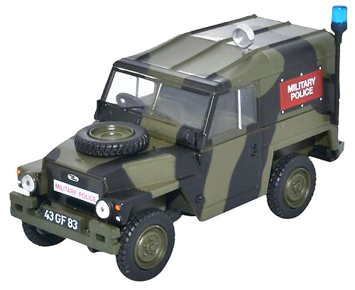 Land Rover 1/2 Ton Ligero, Policía Militar , 1:43, Oxford 