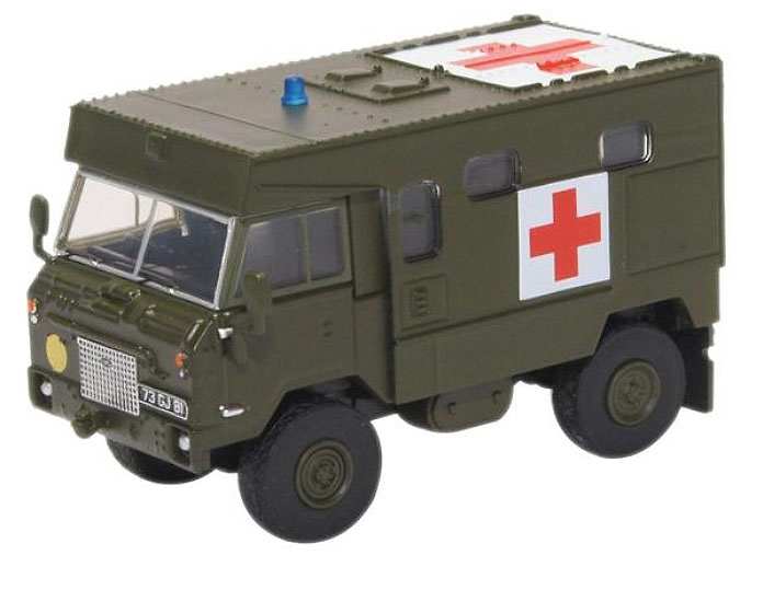 Land Rover Ambulancia FC 101, OTAN, 1:76, Oxford 
