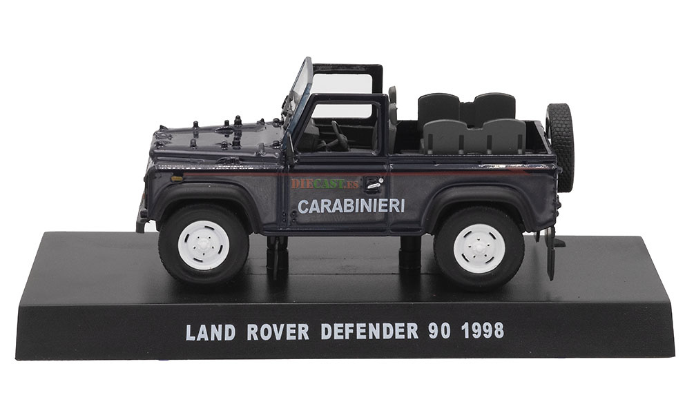 Land Rover Defender 90, Italia, 1998, 1/43, Colección Carabinieri 