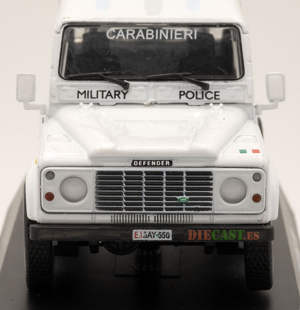 Land Rover Defender 90, UN, Military Police, 1998, 1/43, Carabinieri Collection 
