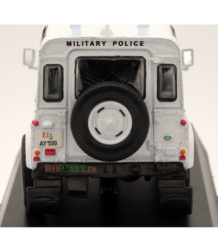 Land Rover Defender 90, UN, Policía Militar, 1998, 1/43, Colección Carabinieri 