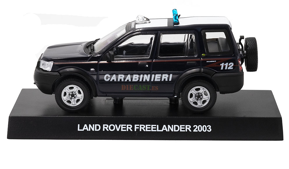 Land Rover Freelander, Italia, 2003, 1/43, Colección Carabinieri 
