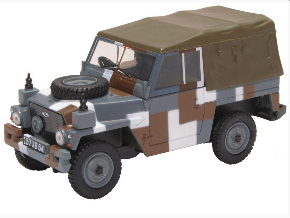 Land Rover Ligero 1/2 Ton, Cavas, Berlin Scheme, 1:76, Oxford 