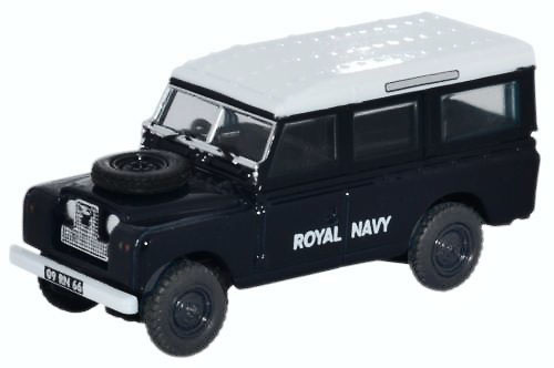 Land Rover Serie II, Station Wagon, Royal Navy, 1:76, Oxford 
