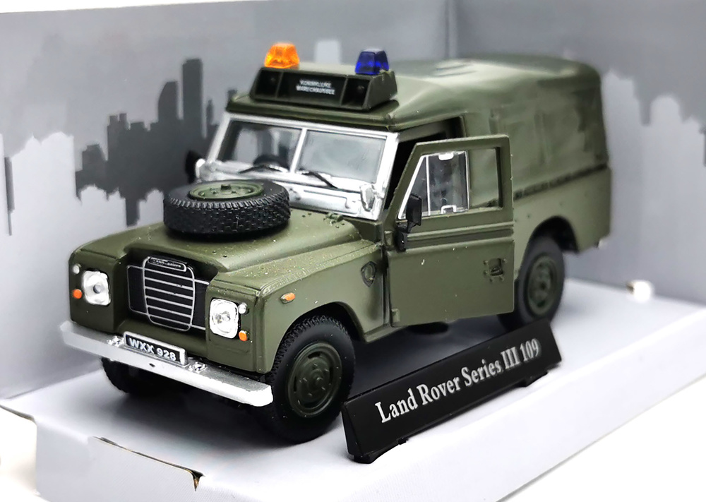 HONGWELL 51741 SCALA 1/43 LAND ROVER LAND SERIES III 109 SOFT-TOP MILITARY 1961 