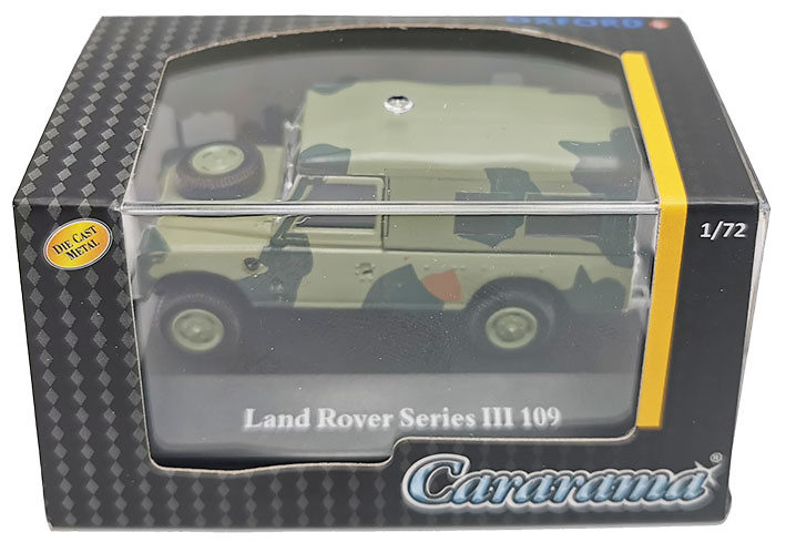 Land Rover Series III 109, Camuflaje, 1:72, Cararama 