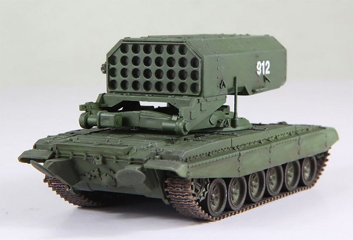 Lanzallamas TOS-1, Ejército Soviético, 1989, 1:72, Modelcollect 