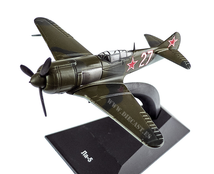 Lavochkin LA-5, 1942, 1:100, DeAgostini 