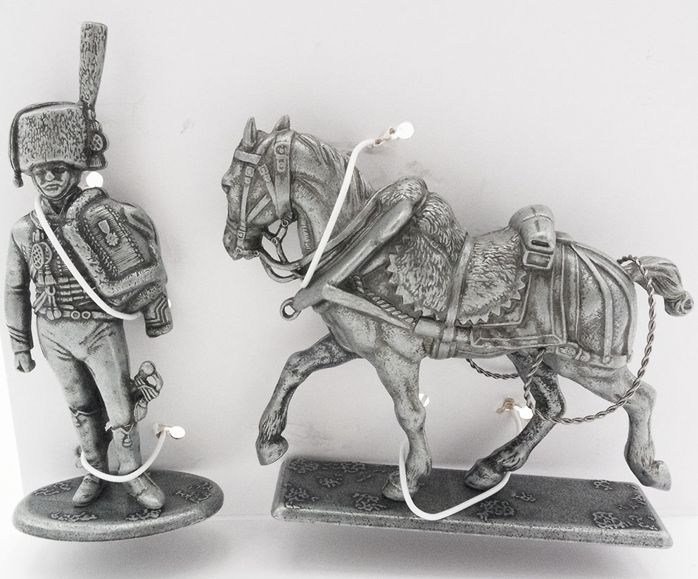 Lieutenant of the Hunters' Guard, Horse of Tire for Field Forge, 1:24, Atlas Editions 