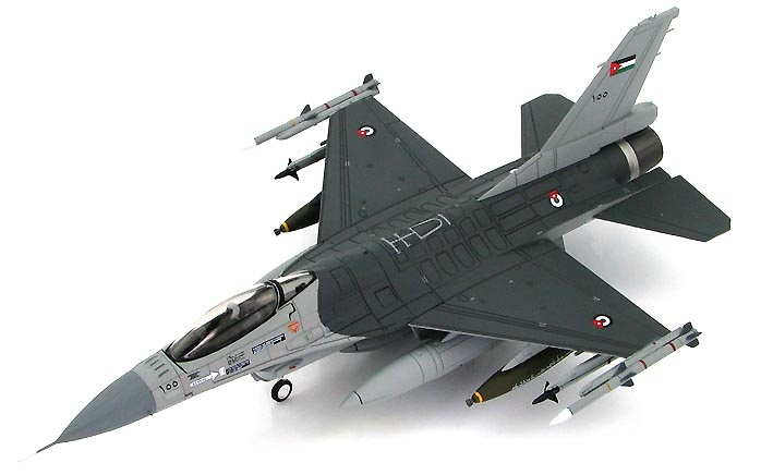 Lockheed F-16A Block 20 MLU 87-0055 (155) Royal Jordanian Air Force, 2014, 1:72, Hobby Master 