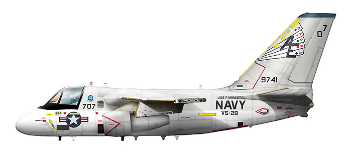 Lockheed S-3A Viking BuNo 159741, VS-28 