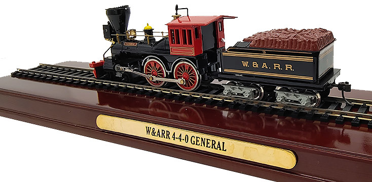 Locomotora W & ARR 4-4-0 General, H0 