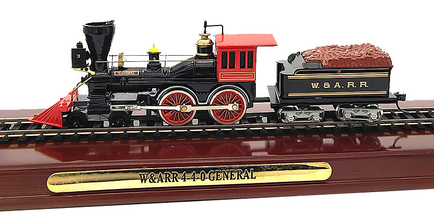 Locomotora W & ARR 4-4-0 General, H0 