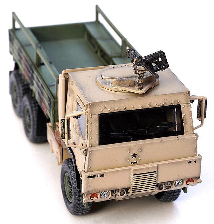 M1083 FMTV, Armored 6x6 5-Ton Truck with Gun Dual Camouflage US Army, 1:72, Panzerkampf 