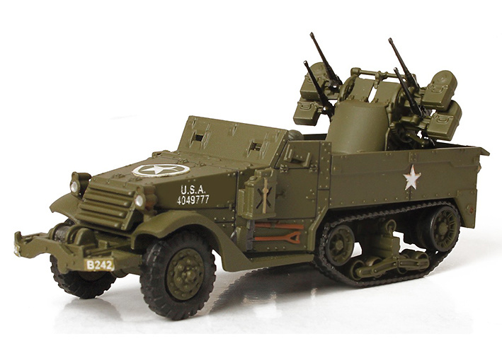 M16 Multiple Gun Motor Carriage, U.S. Army, Normandy 1944, 1:72, Forces of Valor 