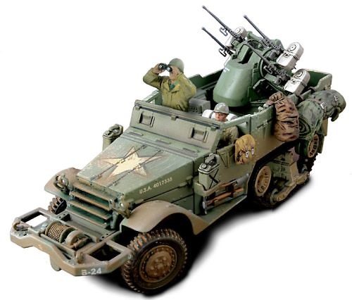 M16 Multiple Gun Motor Carriage, U.S.Normandy 1944, 1:32, Forces of Valor 