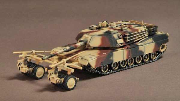 M1A1 Abrams C/W Mine Clearance Roller, Loiusiana 1998, 1:72, War Master 