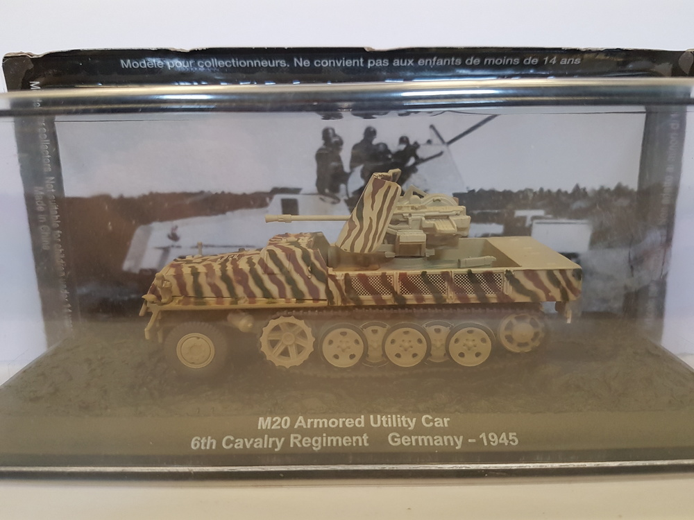 M20 Armoured Utility Car 6th Cavalry Regiment Getrmany, 1945, Altaya 