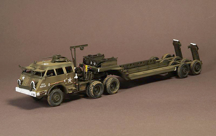 M26 Dragon Wagon with Trailer, 6x6, 12th US Armored Division, France, 1944, 1:72, War Master 