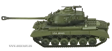 M26 E2 Pershing, US Army, 1:72, Easy Model 
